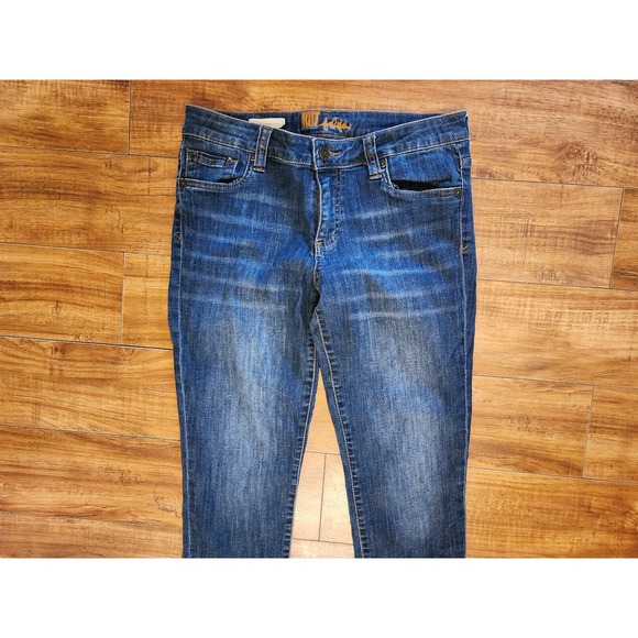 Kut from the Kloth cropped jeans: Bardot Skinny Boyfriend, flap pockets Womens 6 - Picture 4 of 5